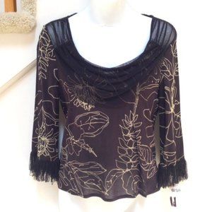 CYNTHIA by Cynthia Steffe BLOUSE, Size M